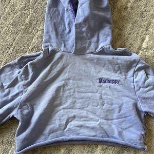 Mad Happy cropped sweatshirt